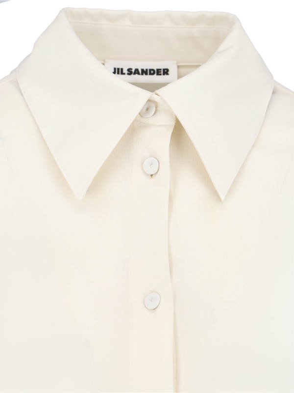 The Best Shops JIL SANDER: Hemden - Hemd - Weiß