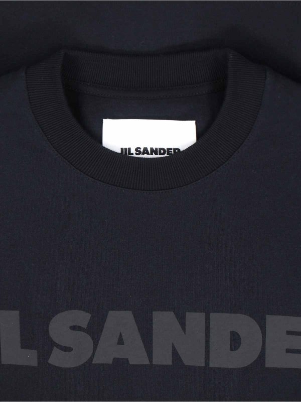 The Best Shops JIL SANDER: T-shirts - T-Shirt - Schwarz