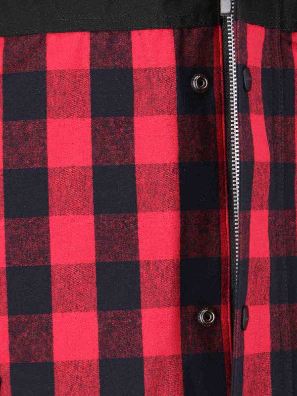 X Carhartt Wip Giacca Tecnica A Quadri shop online: JUNYA WATANABE