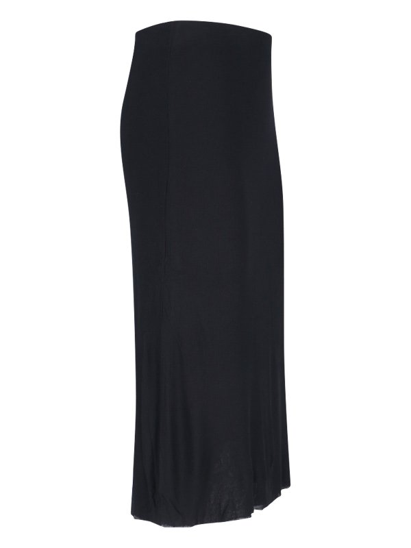 The Best Shops KHAITE: ニーレングススカート＆ミディ丈 - 膝丈/ミディスカート - 黒