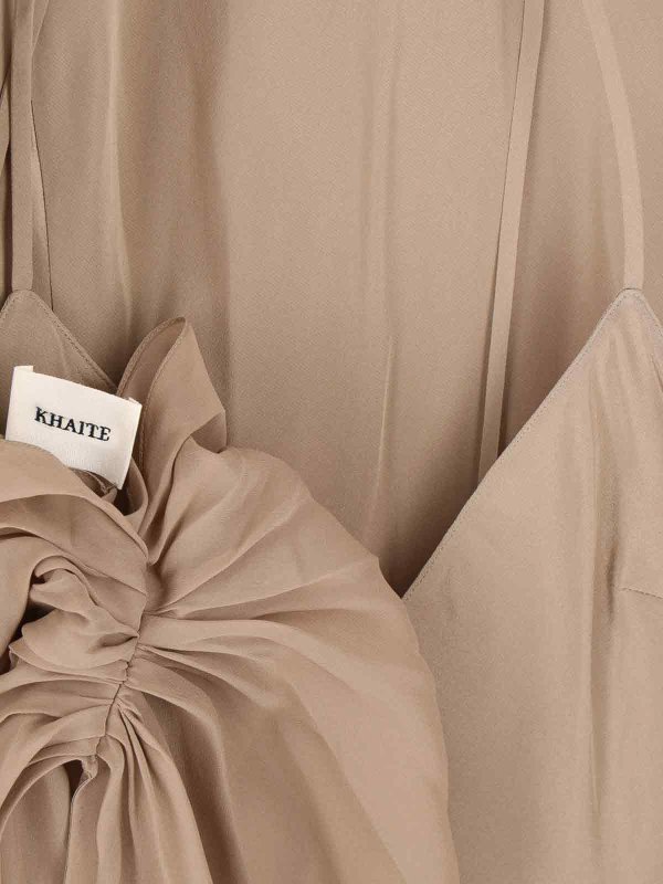 KHAITE buy online Draped Maxi Dress