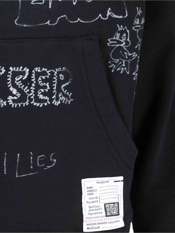 Sweat-Shirts - Noir shop online: MAISON MIHARA YASUHIRO