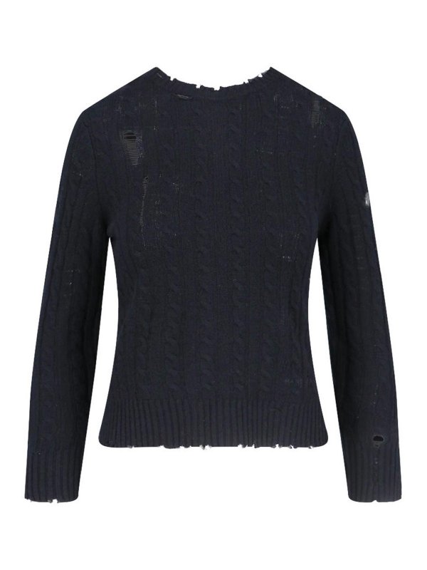 MARC JACOBS: cardigans - Cardigan Destroyed