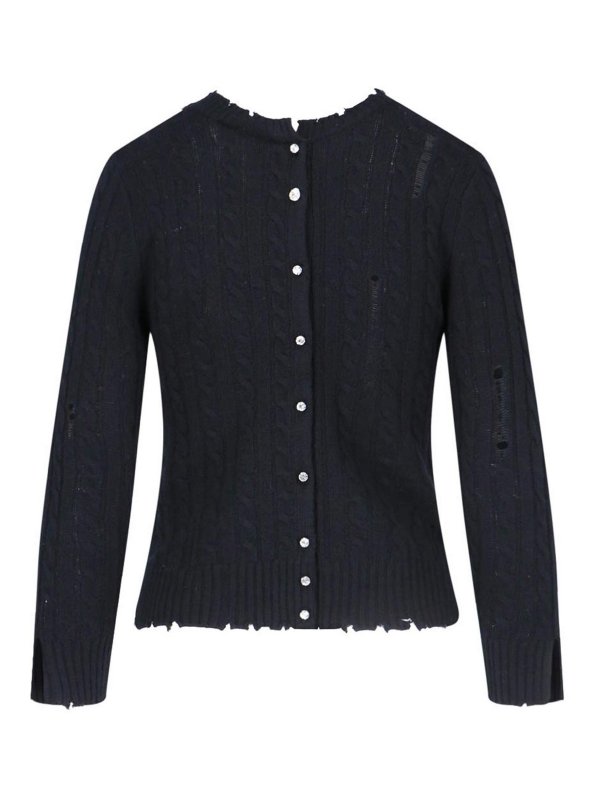 MARC JACOBS: cardigans online - Cardigan Destroyed