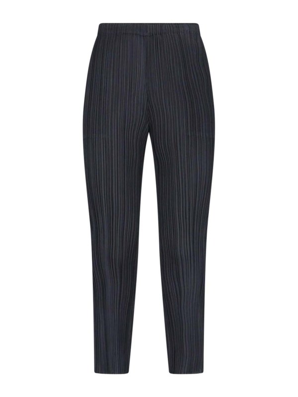 PLEATS PLEASE ISSEY MIYAKE: casual trousers - Pleated Trousers