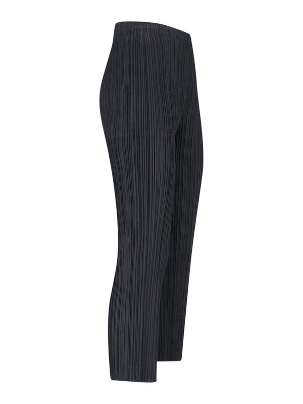 The Best Shops PLEATS PLEASE ISSEY MIYAKE: casual trousers - Pleated Trousers