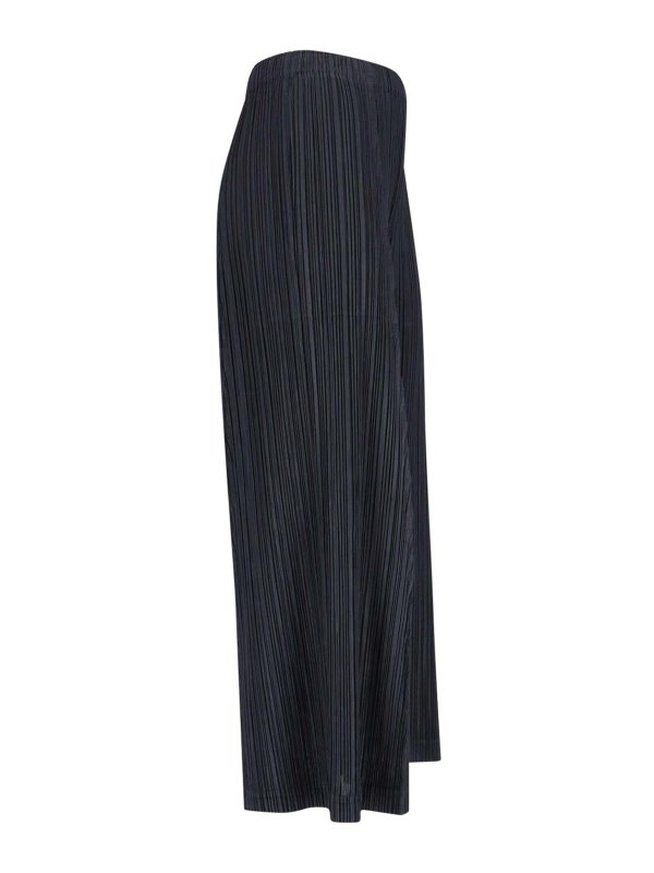 The Best Shops PLEATS PLEASE ISSEY MIYAKE: カジュアルトラウザー - カジュアルパンツ - 黒