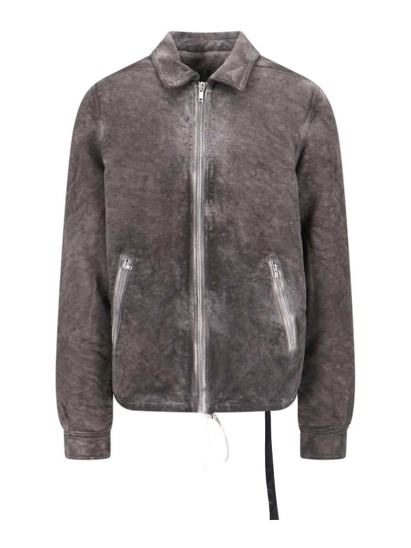 RICK OWENS: blazers - Giacca Zip