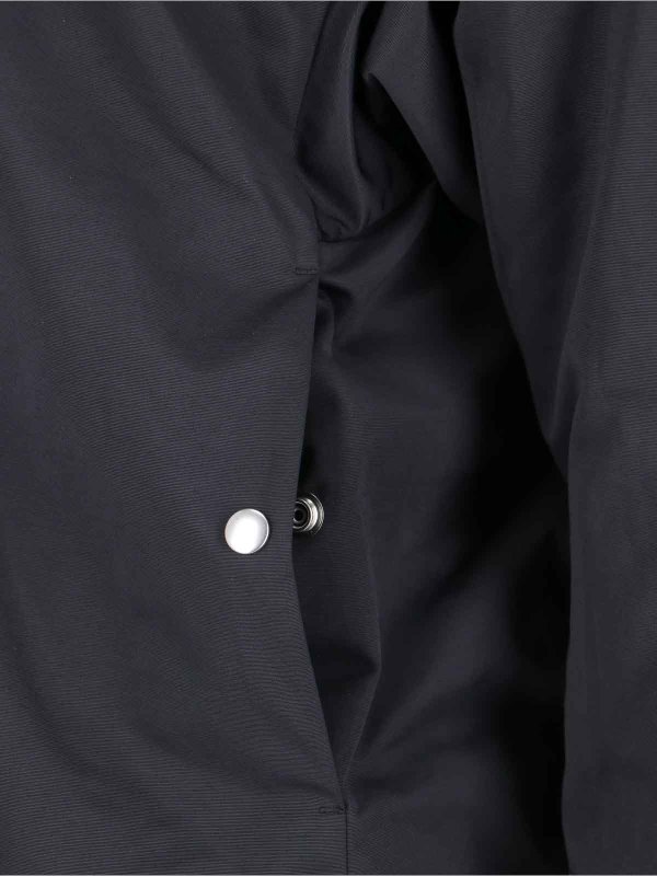 The Best Shops RICK OWENS: short coats - Padded Zip Coat