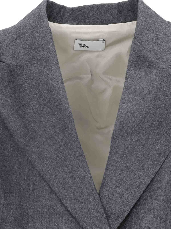 The Best Shops SIBEL SARAL: ブレザー - ブレザー - グレー