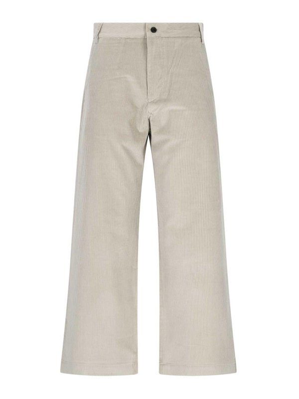 SIBEL SARAL: pantaloni casual - Pantaloni Plissettati