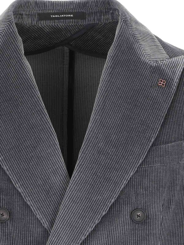Blazer - Gris shop online: TAGLIATORE