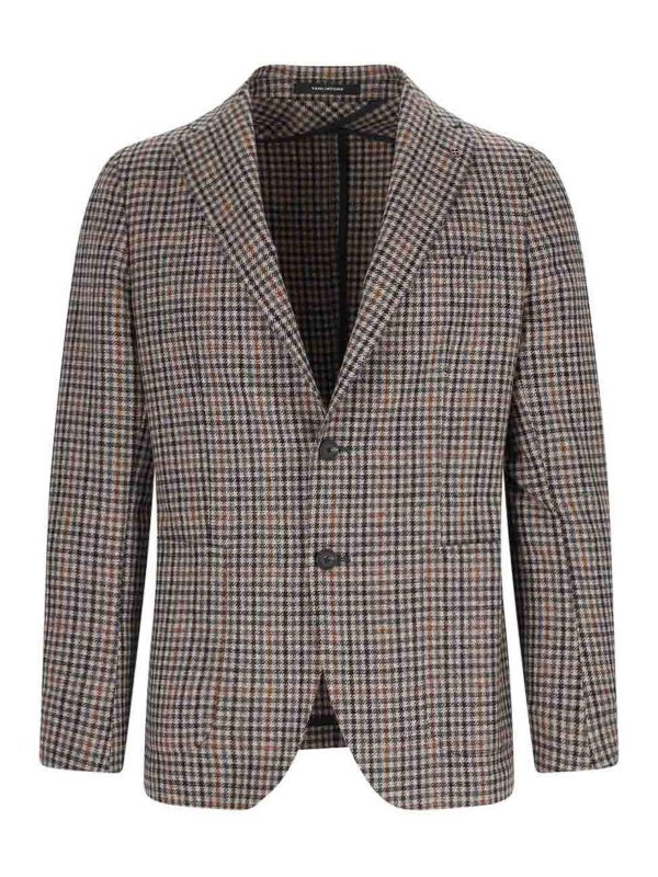 TAGLIATORE: blazers - Checked Blazer