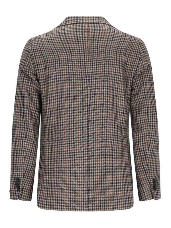 TAGLIATORE: blazers online - Checked Blazer