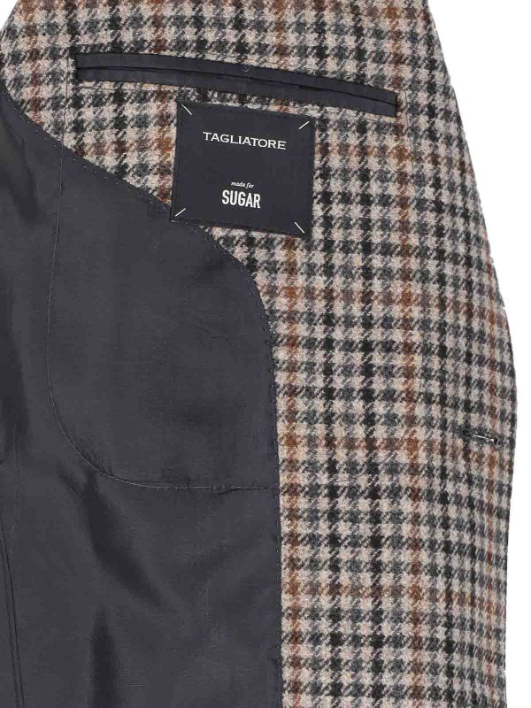 The Best Shops TAGLIATORE: blazers - Checked Blazer