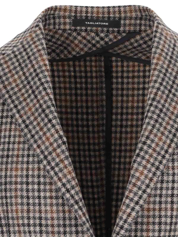 Checked Blazer shop online: TAGLIATORE