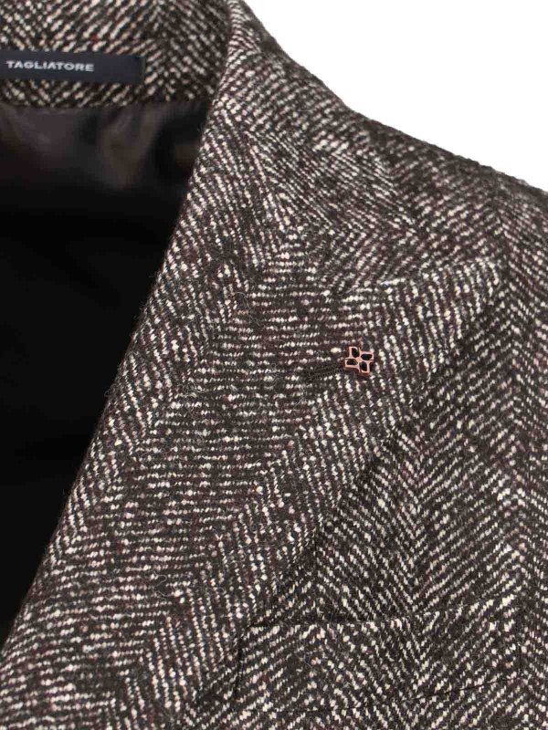 Double-breasted coat shop online: TAGLIATORE