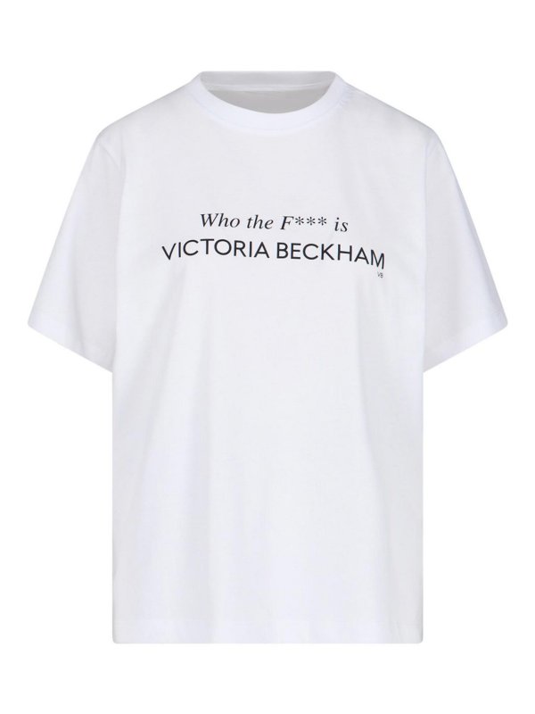 VICTORIA BECKHAM: t-shirts - T-Shirt Stampata