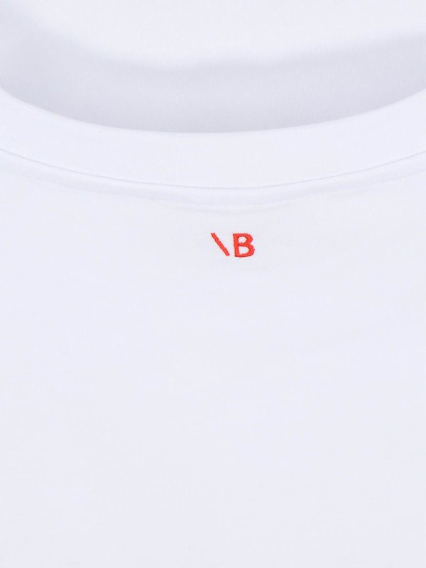 The Best Shops VICTORIA BECKHAM: t-shirts - T-Shirt Stampata
