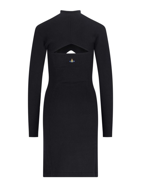 VIVIENNE WESTWOOD: Maxi robe online - Maxi Robe - Noir