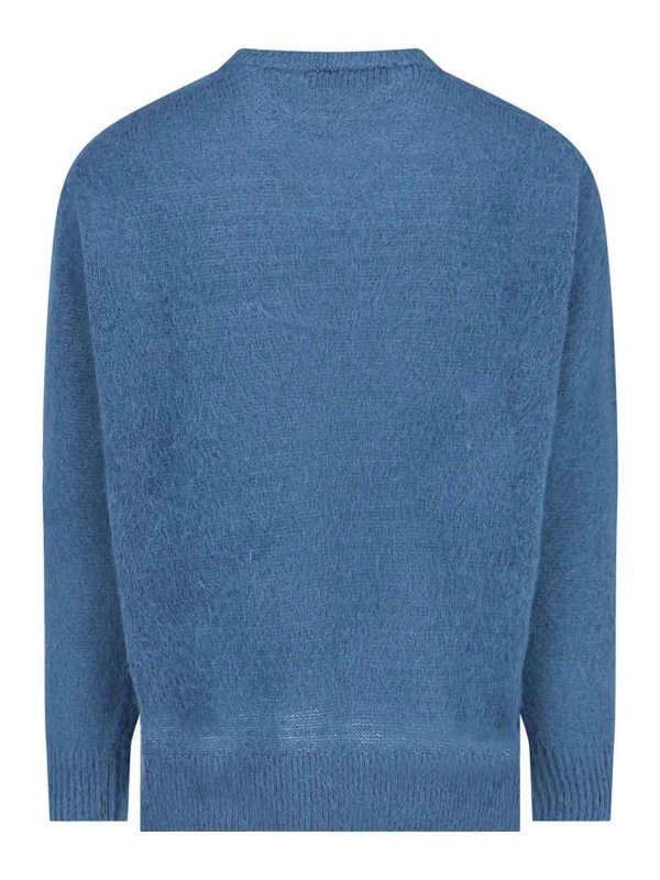 Y/PROJECT: U-Boot-Ausschnitt online - U-Boot-Pullover - Blau