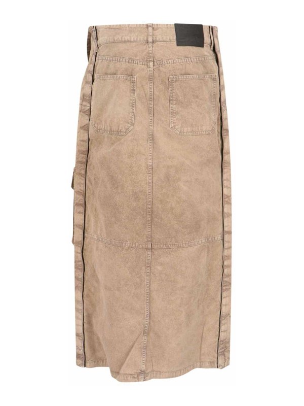 The Best Shops Y/PROJECT: Jupes longues - Jupe Longue - Marron