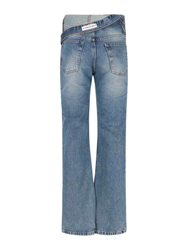 Y/PROJECT: jeans bootcut online - Jeans sottili