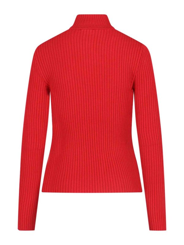 Courreges: Col roulé & Col polo online - Pull Col Roulé - Rouge