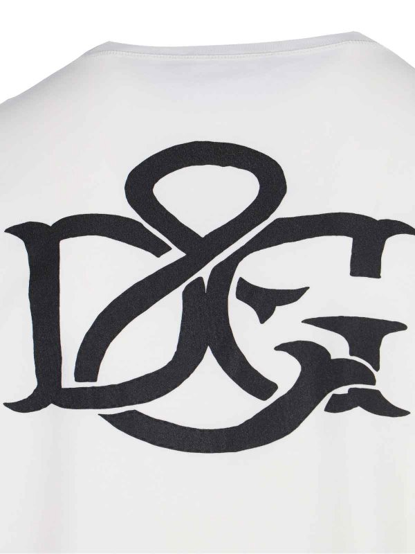 The Best Shops DOLCE & GABBANA: T-shirts - T-Shirt - Weiß