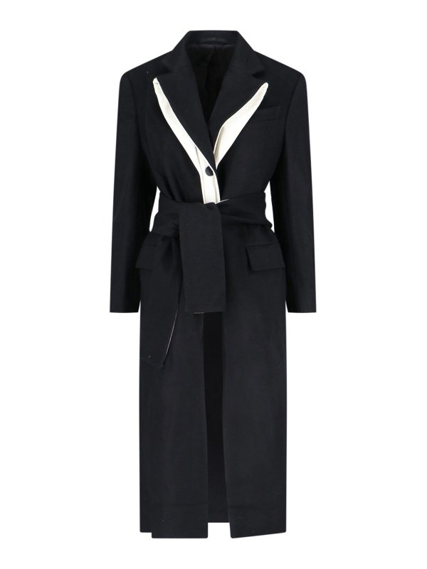 EUDON CHOI: Kurze Mäntel - Kurzer Mantel - Schwarz