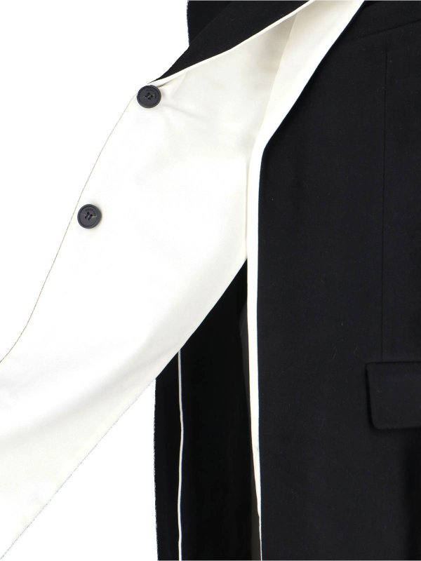 Kurzer Mantel - Schwarz shop online: EUDON CHOI