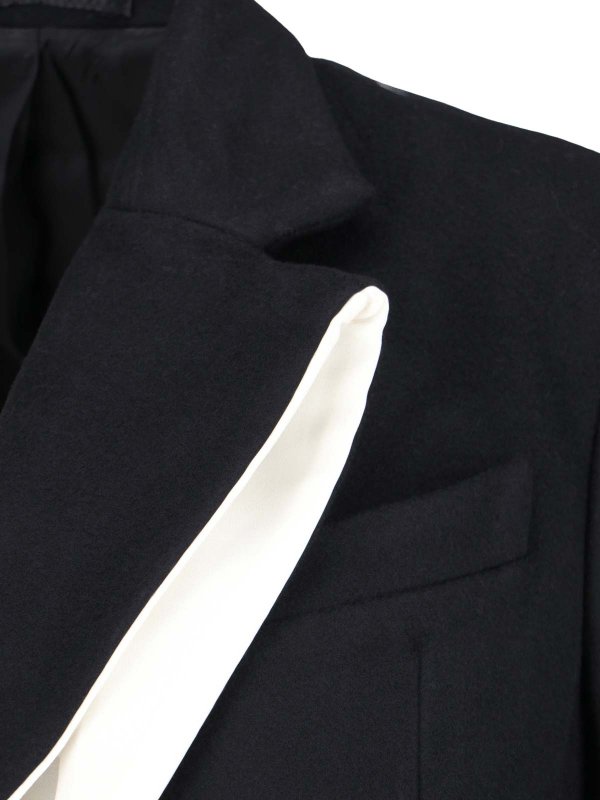 EUDON CHOI buy online Kurzer Mantel - Schwarz