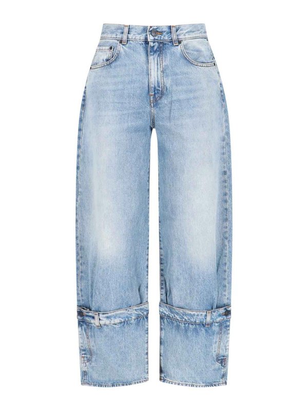 HAIKURE: ブーツカットジーンズ - ブーツカットジーンズ - ブルー