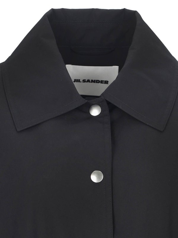 The Best Shops JIL SANDER: blazers - Single-breasted Logo Jacket