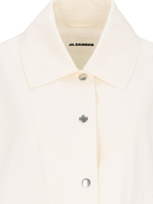 The Best Shops JIL SANDER: Hemden - Blazer - Weiß