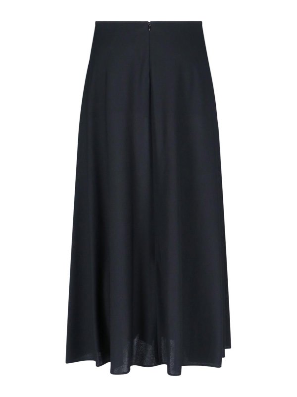 JIL SANDER: Knielange und Midi Röcke online - Midirock - Schwarz