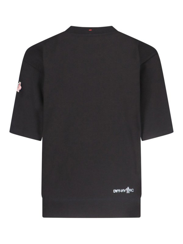 MONCLER: t-shirt online - Logo della maglietta
