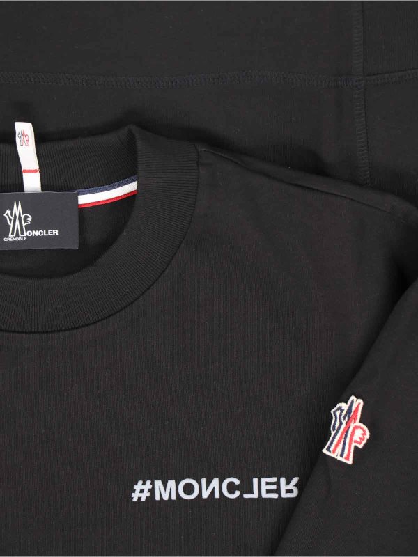The Best Shops MONCLER: t-shirt - Logo della maglietta