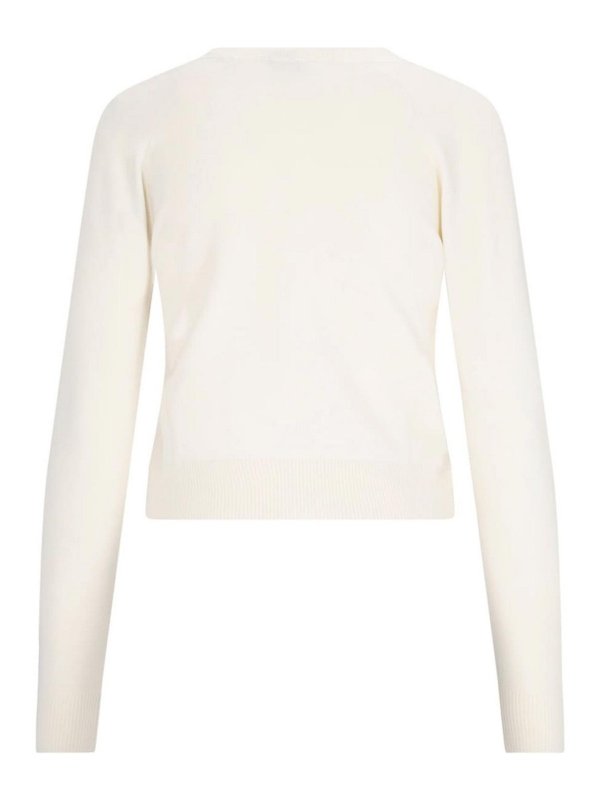 PATOU: boat necks online - Logo Intarsia Sweater