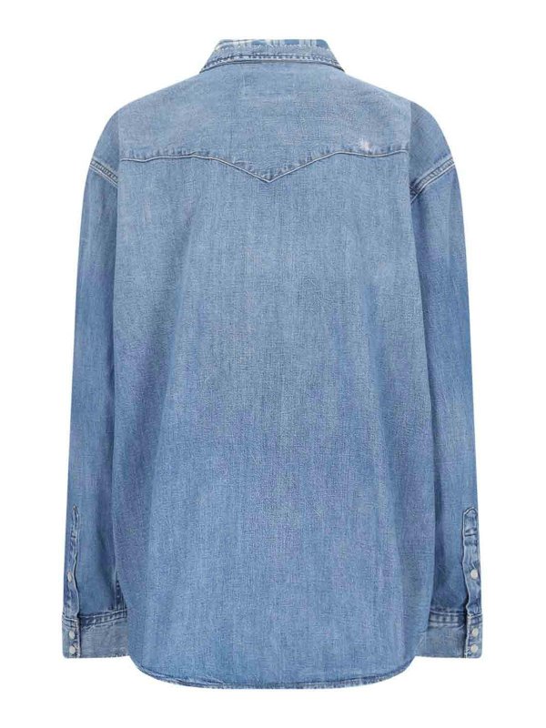 POLO RALPH LAUREN: シャツ online - シャツ - ブルー