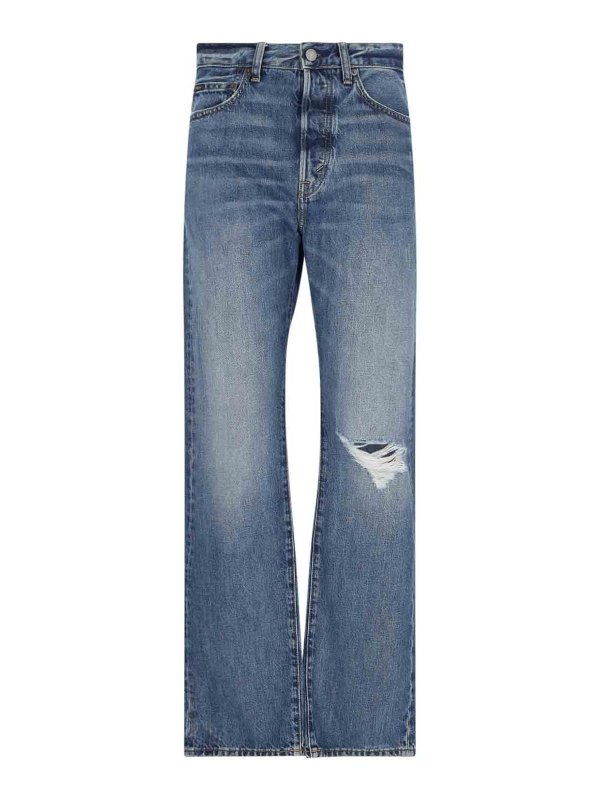 POLO RALPH LAUREN: bootcut jeans - Jeans Dritti Destroyed