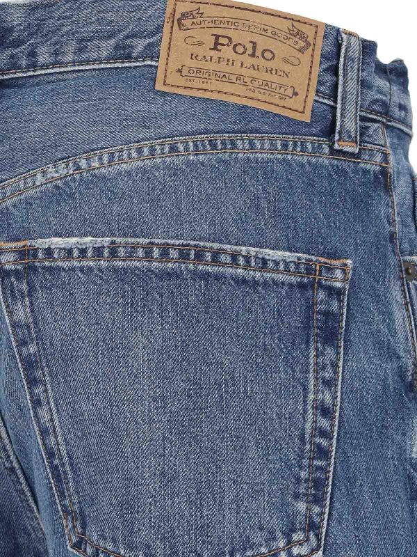 Jeans Dritti Destroyed shop online: POLO RALPH LAUREN