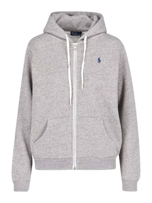 POLO RALPH LAUREN: スウェット＆セーター - スウェットシャツ/セーター - グレー