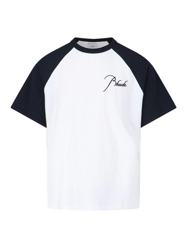 RHUDE: Camisetas - Camiseta - Blanco