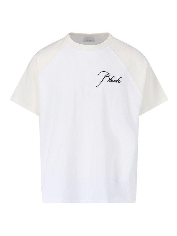 RHUDE: Tシャツ - Tシャツ - 白