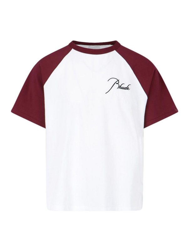 RHUDE: Camisetas - Camiseta - Rojo