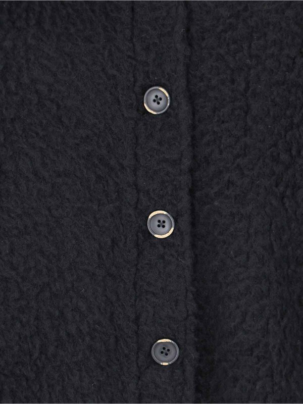 The Best Shops UMA WANG: Cardigans - Cardigan - Schwarz