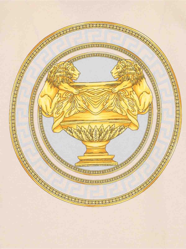 The Best Shops VERSACE: T-shirts - T-Shirt - Beige