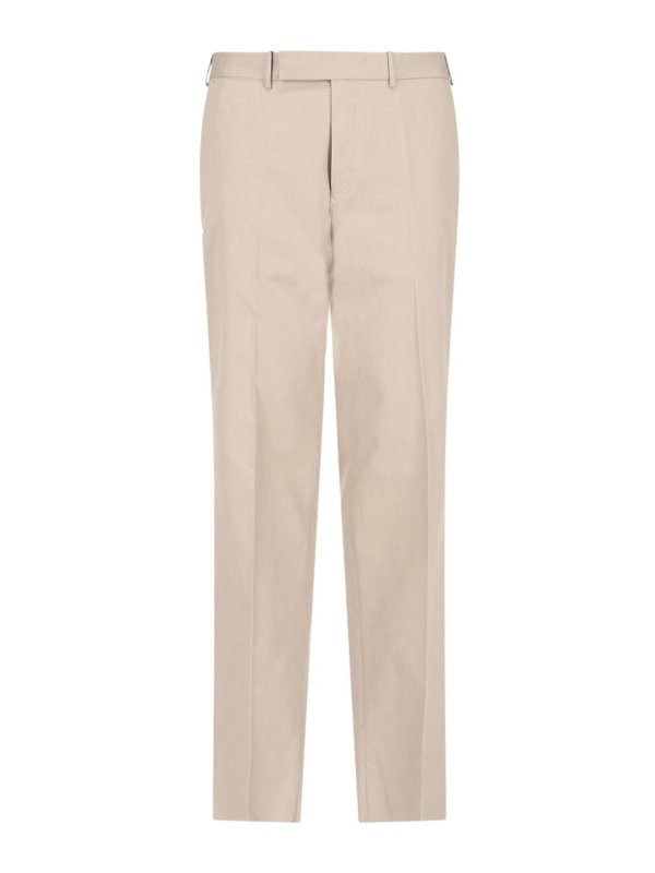 Z ZEGNA: カジュアルトラウザー - カジュアルパンツ - ベージュ