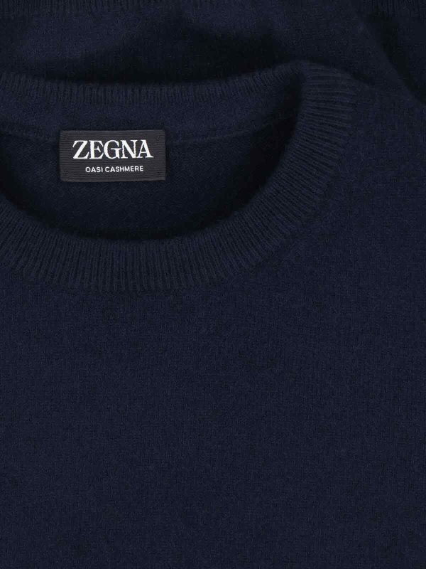 The Best Shops Z ZEGNA: ボートネック - ボートネック - ブルー